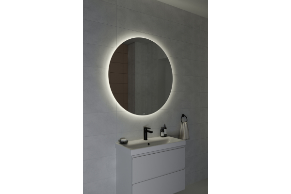 Зеркало Cersanit Eclipse smart 100x100 с подсветкой круглое купить по ...